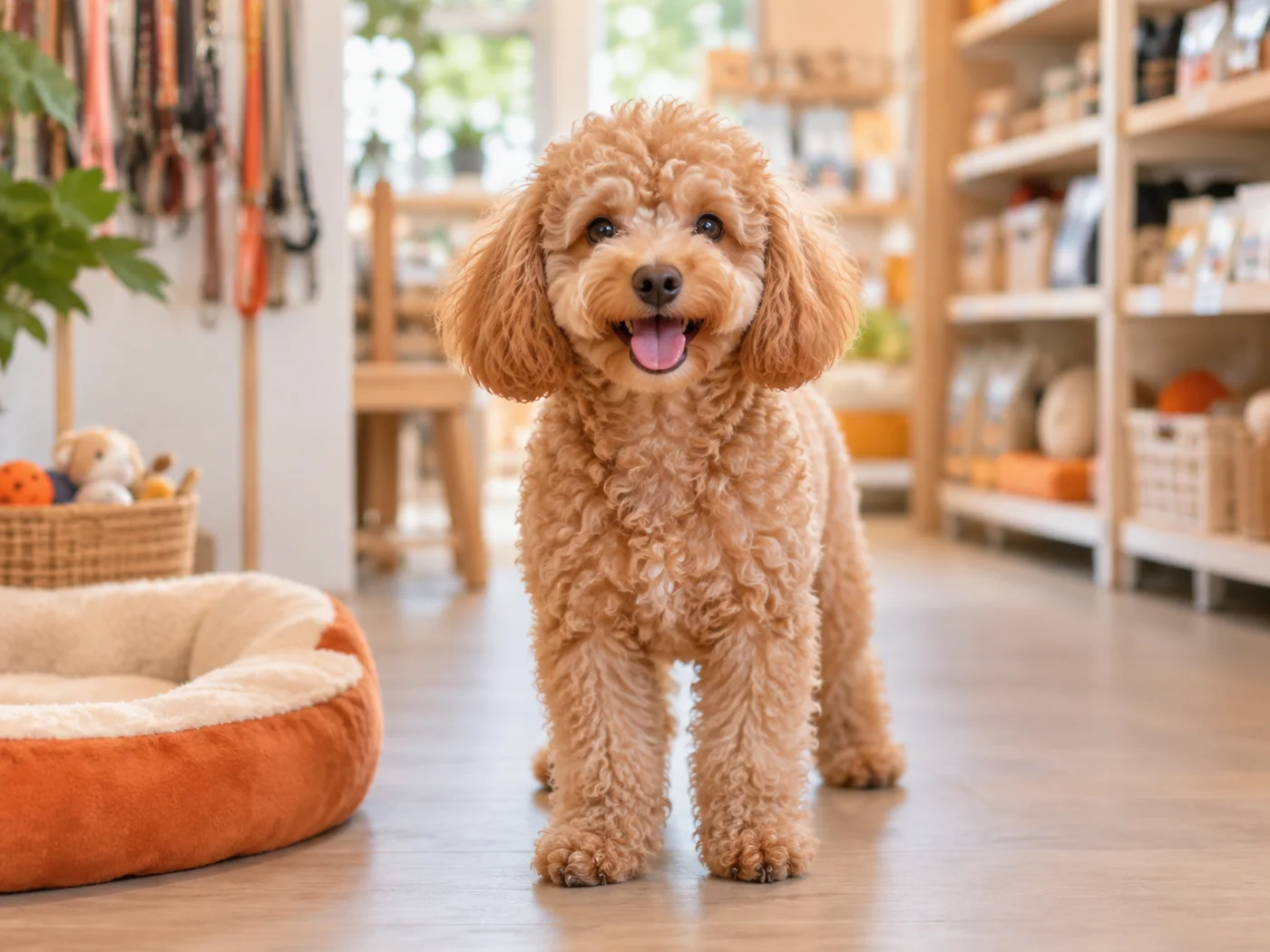 A cheerful curly-haired poodle representing the Kulot story